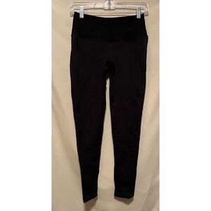 SKIMS Sport Ruched Leggings Onyx Black High Waisted L-XL